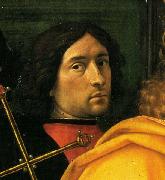Domenico Ghirlandaio Supposed self portrait in Adoration of the Magi Spain oil painting artist